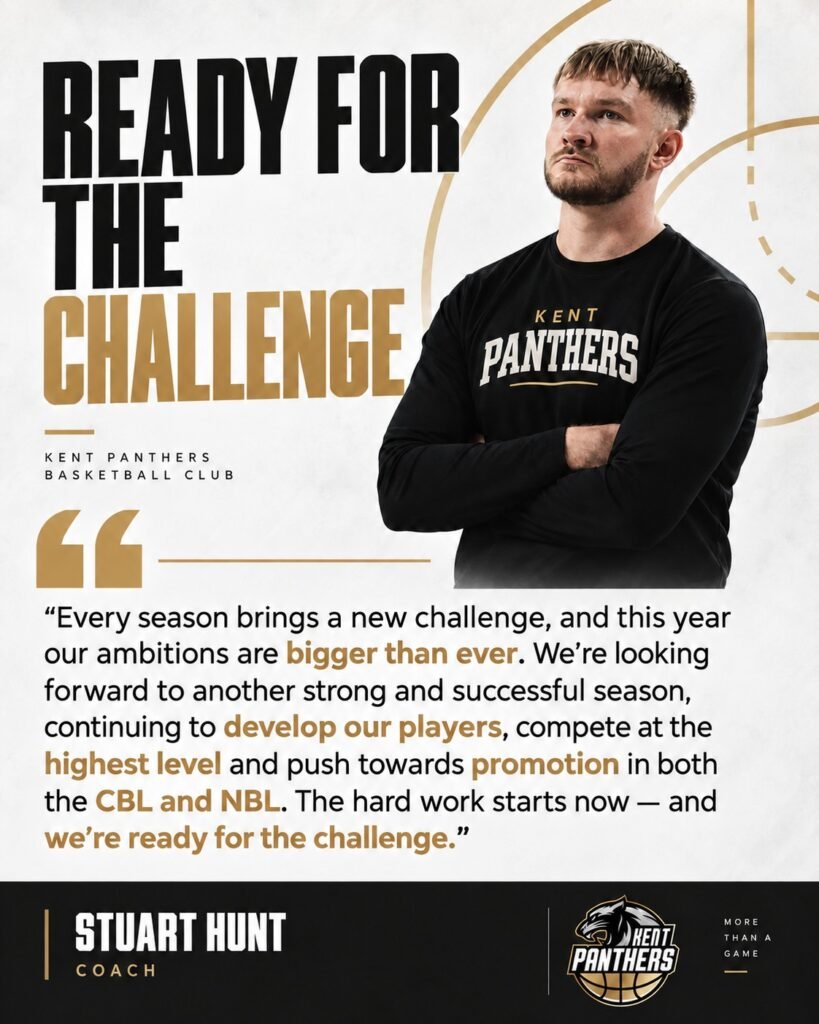 Coach Stuart Hunt shares his ambitions for the Kent Panthers U18 Academy season